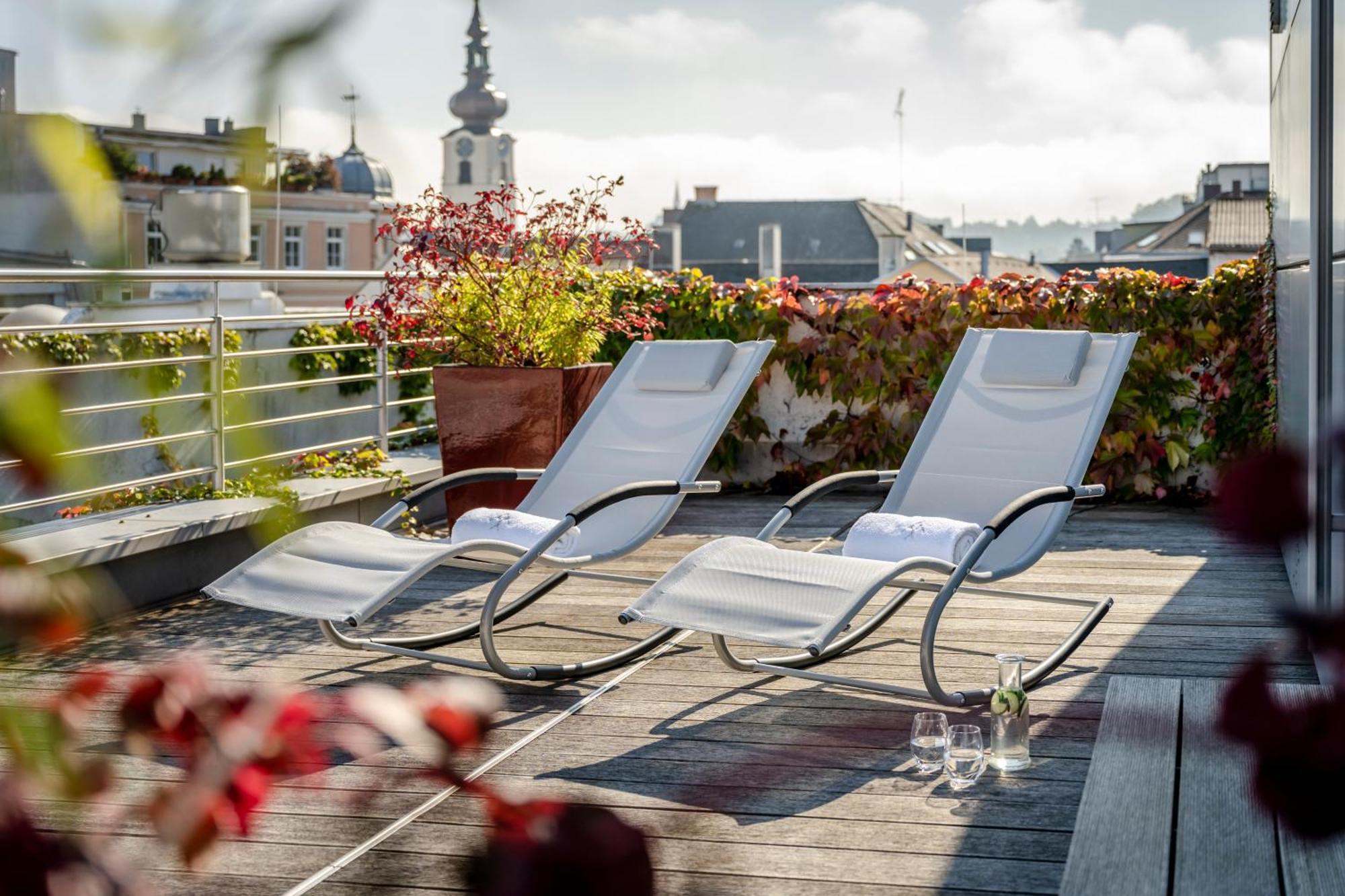 Boutique Hotel Hauser Wels Bagian luar foto